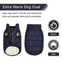 Cozy Winter Dog Jacket with Plush Inner Lining for French Bulldog Chihuahua Puppy  ourlum.com   