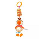 Baby Sensory Hanging Rattles Plush Animals Teether Toy for Babies  ourlum.com parrot 778  