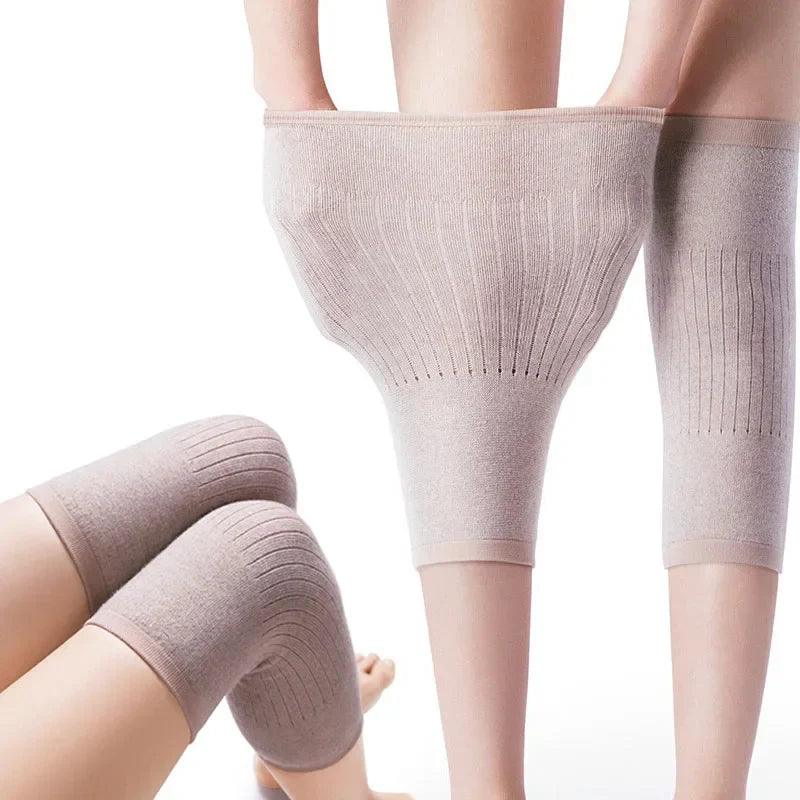 1 Pair Cashmere Warm Kneepad Wool Knee Support For Prevent  Arthritis Joint Pain Knee Pad Running Knee Protector Leg Warmer  ourlum.com   