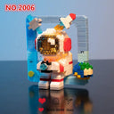 Space Astronaut Building Blocks Set with Light - Creative DIY Toys  ourlum.com W2206(with light)  