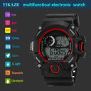 YIKAZE LED Digital Sports Watch: Stylish & Functional Timepiece  ourlum.com   