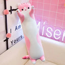 1pc 50-130CM Kawaii Long Animal Cat Plush Toys Pillows