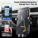 YYLM Car Air Vent Phone Holder: Secure Smartphone Stand & GPS Support  ourlum.com   