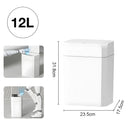 12L 16L Smart Sensor Trash Can Bathroom Automatic Wastebasket