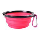 Collapsible Silicone Pet Bowl for Outdoor Travel Adventures