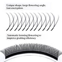 Fadvan 3D YY Shaped Lashes Extension 3 Split Tips Eyelash Soft BASF Lash C/D/DD Curl Hand-Made High Quality Premade Fan Eyelashe  ourlum.com   