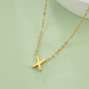 Initial A-Z Letter Necklaces for Women Elegant Chains Choker