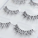 NEW 3Pairs Mink Lashes 3D Mink Eyelashes Invisible Band Natural Black Mink False Eyelash Full Strip cilios posticos Reusable  ourlum.com 3pairs5d11  