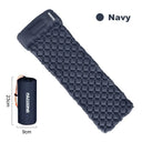 Outdoor Camping Sleeping Pad Folding Sleep Mat Beach Inflat