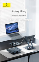 BASEUS-Section Lifting Foldable Portable Laptop Stand