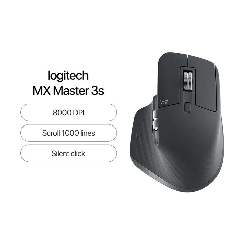 Logitech MX Master 3S: Advanced Wireless Office Mouse with Customizable Features  ourlum.com   