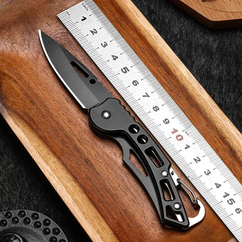 Compact Stainless Steel Pocketknife for Military, Tactical, Hunting, Fishing, and Survival  ourlum.com   