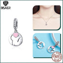 Cute Dog Charm Bead Pendant for Women DIY Bracelet Jewelry