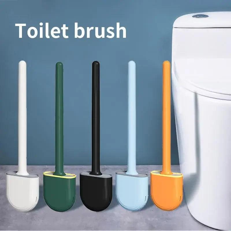 Silicone Toilet Brush Cleaner: Efficient Bathroom Cleaning Solution  ourlum.com   