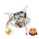 AdventureMax Portable Gas Stove - Outdoor Cooking Essential  ourlum.com With adapator  