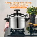 9L Aluminum Pressure Cooker High Capacity Induction Gas Compatible