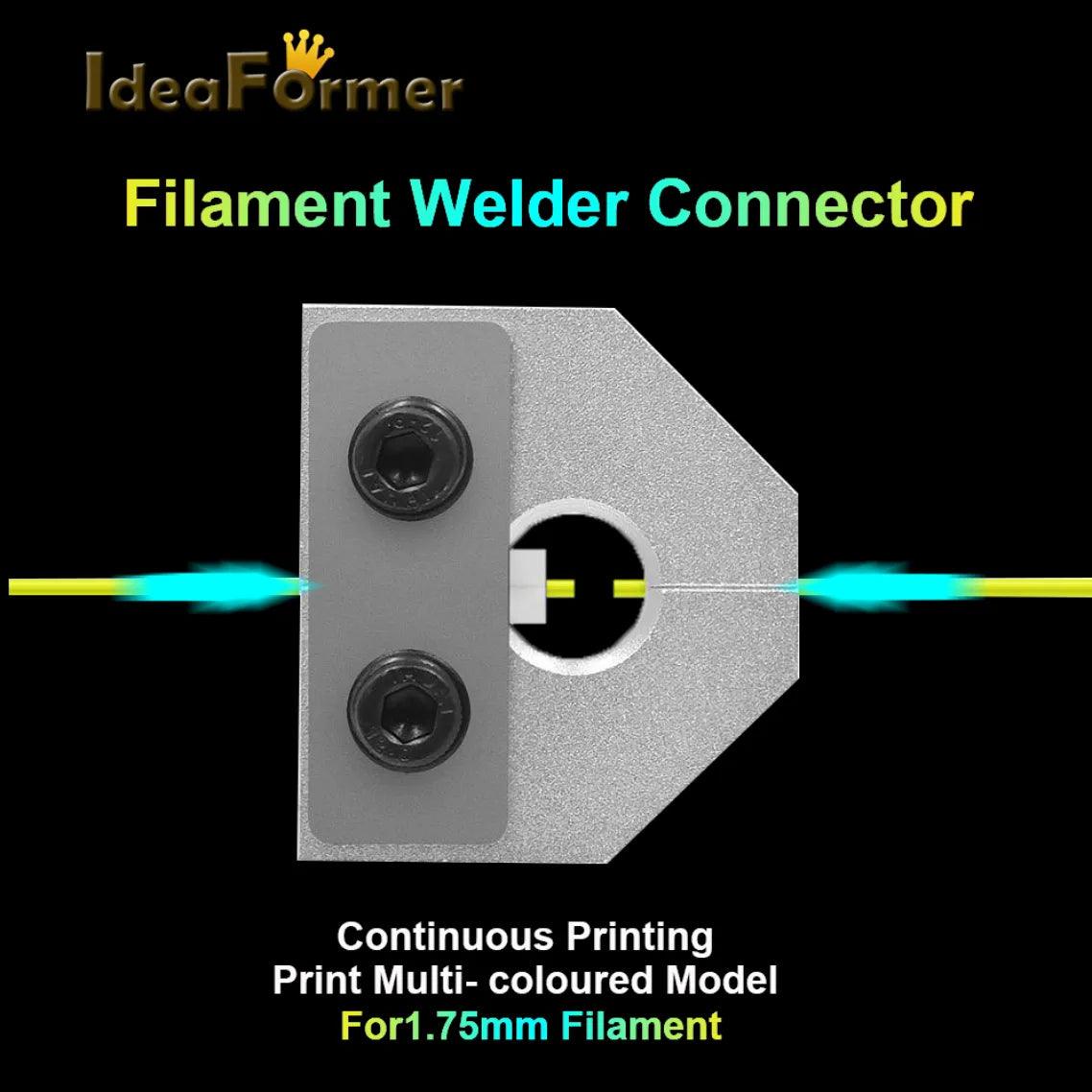 3D Printer Filament Welder: Aluminum Joiner for PLA/ABS/PETG Compatibility  ourlum.com   