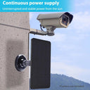 Solar Panel Charger for Security Camera and Light System