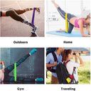 Versatile Resistance Bands Set for Home Fitness 5 Levels