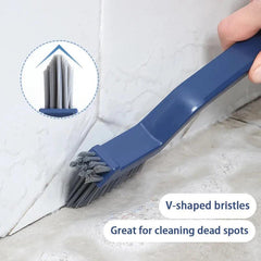 2-in-1 Cleaning Brush: Ultimate Household Kit for Bathroom, Floors, Windows - Versatile Cleaner