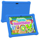 QPS 10 Inch Children's Tablets Android 10 Quad Core 2GB 32GB WIFI 6000mAh Learning Tablets for Kids Toddler WIth Kids APP  ourlum.com Blue EU Mexico