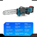 Yofidra 12 Inch Brushless Electric Saw 18000RPM Cordless Portable Garden Woodworking Cutting Tool Machine For Makita 18V Battery  ourlum.com   