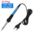 Adjustable Temperature Electric Soldering Iron Kit for Precise Welding Work  ourlum.com EU Plug CHINA 