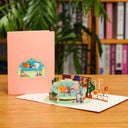 3D Animals Pop-up Cards: Butterflies, Unicorns, Cats & Dogs Gift  ourlum.com   