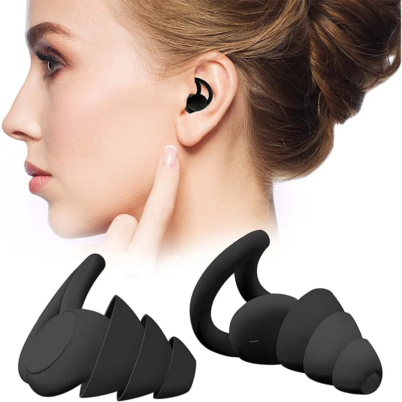 Soundproof Earplugs: Ultimate Noise Reduction for Peaceful Sleep & Travel  ourlum.com   