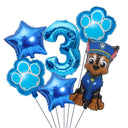 Paw Patrol Dog Balloon Set Chase Skye Marshall Birthday Fun