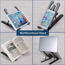 Adjustable Foldable Laptop and Tablet Stand with Heat Dissipation