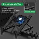 Adjustable Laptop Bracket Ergonomic Laptop Stand with Fan