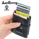 2023 Men's RFID Slim Leather Card Wallet High Quality Mini Wallet