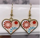 Vintage Tulips Drop Earrings for Trendy Women Fashion Jewelry