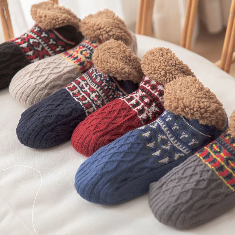 Cozy Knitted Winter Slippers for Men - Ultimate Warmth and Comfort by Our Lum  Our Lum   