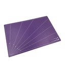 Cultural & Educational Double-sided Cutting Mat for Art & Craft - High-quality PP Plastic, Desktop Protection, Three Sizes  ourlum.com Purple A3 Large 