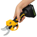 Cordless 30mm Brushless Electric Pruning Shears Dual Gears