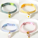 Adjustable Cute Kitten Collar with Bell - Safe & Stylish Cat Accessories  ourlum.com   