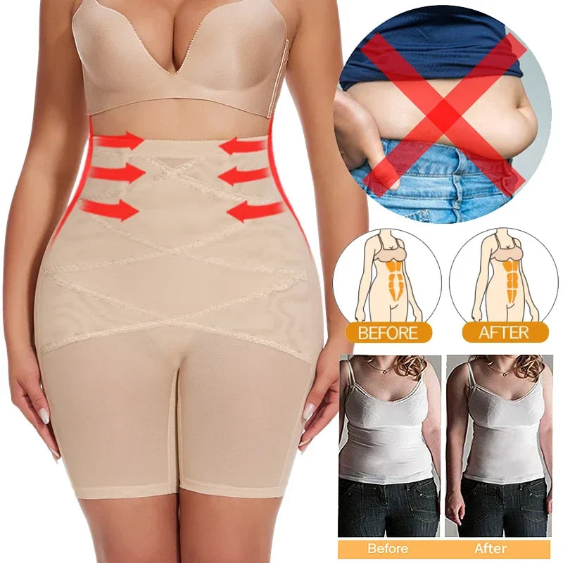 High Waisted Tummy Control Butt Lifter Shapewear for Flawless Curves