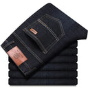 New Men Classic Jeans Jean Homme Soft Black Denim Pants