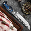 Japanese Forged Boning Knife - Versatile Chef Tool for BBQ