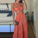 Bohemian Summer Maxi Dress: Sexy Backless Beach Attire