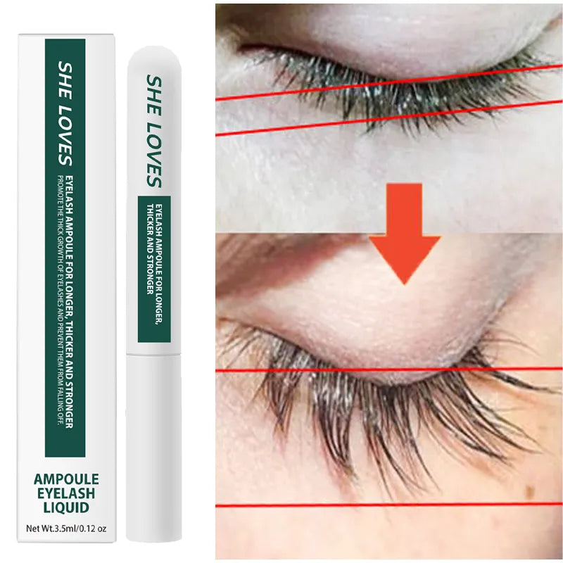 Rapid Lash Growth Serum: Enhance Thickness, Length, and Fullness with Natural Plant Formula