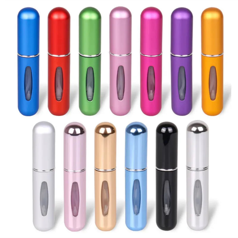 Travel Perfume Atomizer Spray Bottle: Stylish, Refillable, Portable & Durable