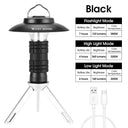 WEST BIKING Portable Lantern Magnetic USB Rechargeable Light