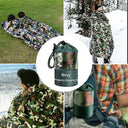 PE Emergency Sleeping Bag Waterproof Portable 120x200cm Adventure