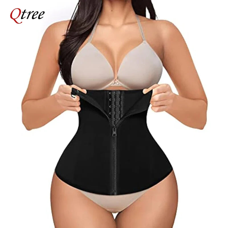 Neoprene Waist Trainer for Women - Ultimate Tummy Control & Slimming Body Shaper