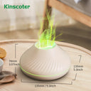 Kinscoter USB Essential Oil Diffuser with Flame Light