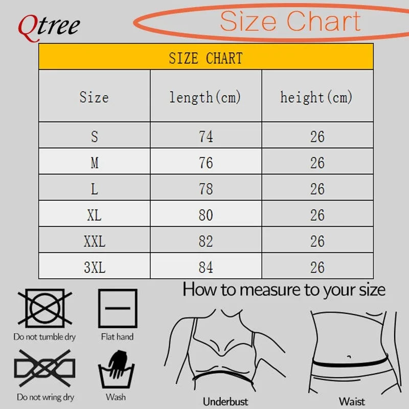 Qtree Men Hot Neoprene Slimming Trimmer Hooks Belt Sauna Sweat Body Shaper Corset Fitness Double Tummy Control Strap Weight Loss