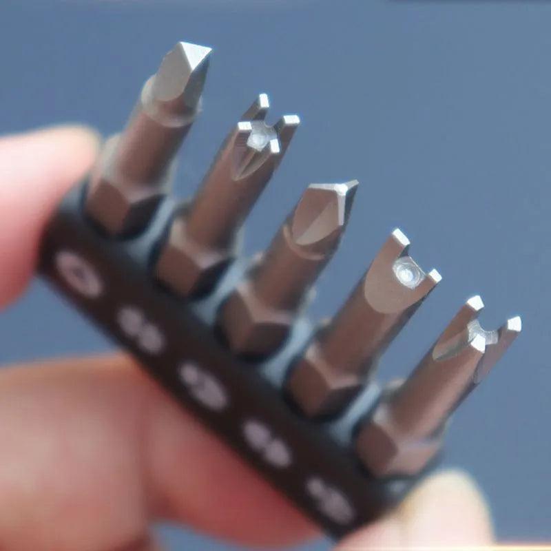 Special-shaped Screwdriver Set with U-Type, Y, Triangle, Cross Bits  ourlum.com   